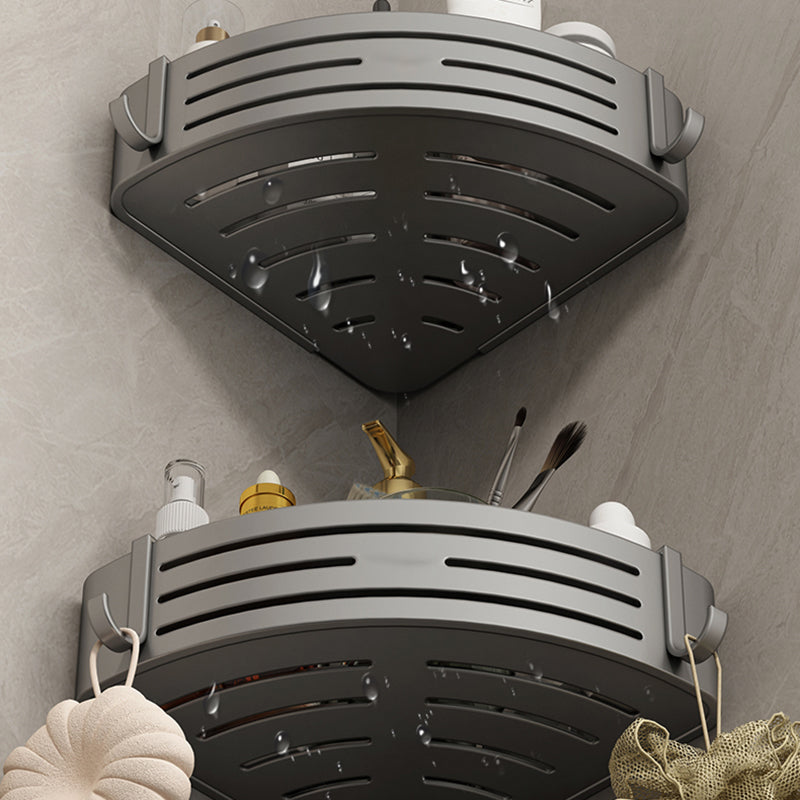 Avtoit | 3-piece bathroom accessory set Contemporary aluminum bathroom shelf