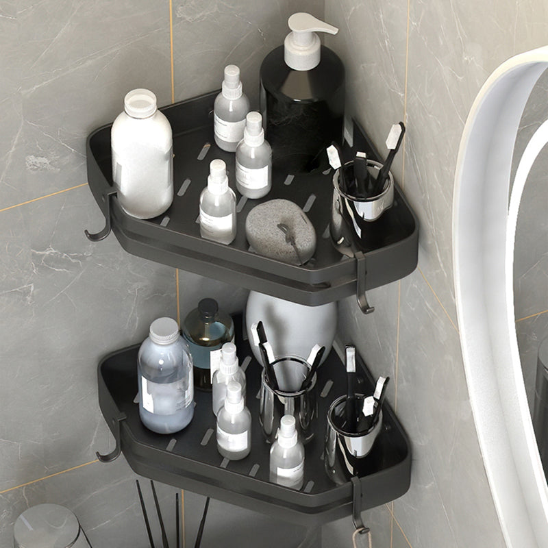 Avtoit | Modern 2/3-piece Bathroom Set Stainless Steel Triangle Bath Shelf made of Aluminum