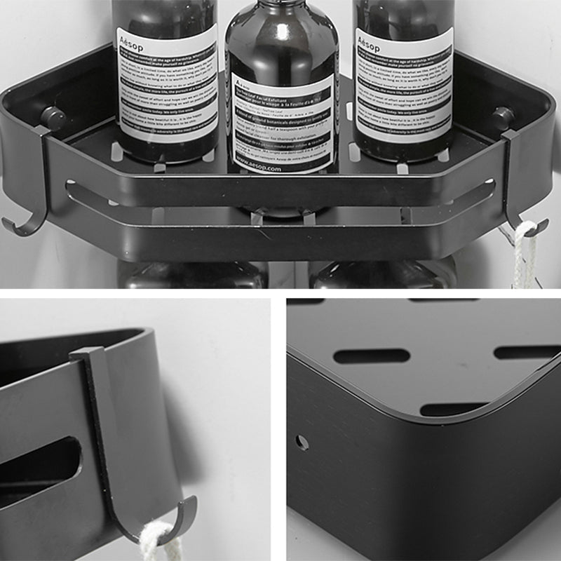 Avtoit | Modern 2/3-piece Bathroom Set Stainless Steel Triangle Bath Shelf made of Aluminum