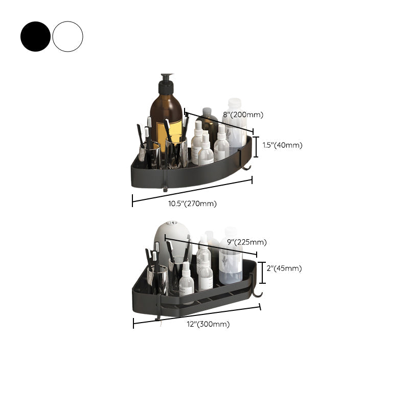 Avtoit | Modern 2/3-piece Bathroom Set Stainless Steel Triangle Bath Shelf made of Aluminum