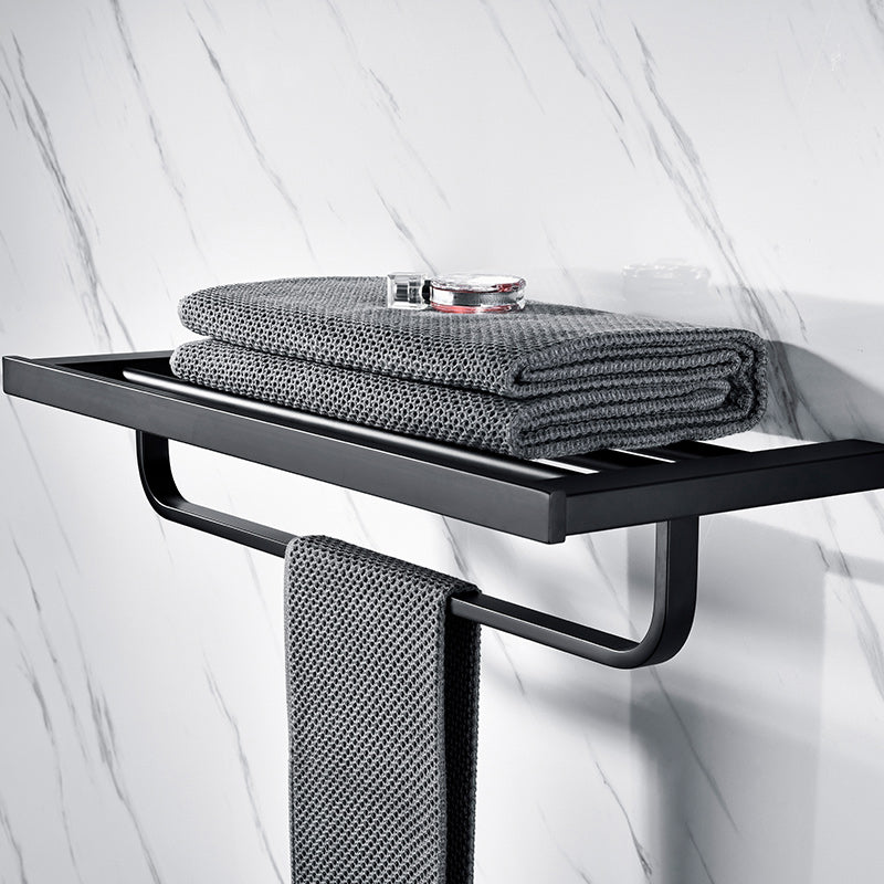 Avtoit | 5-piece Modernism Bathroom Accessory Set in Matte Black Stainless Steel