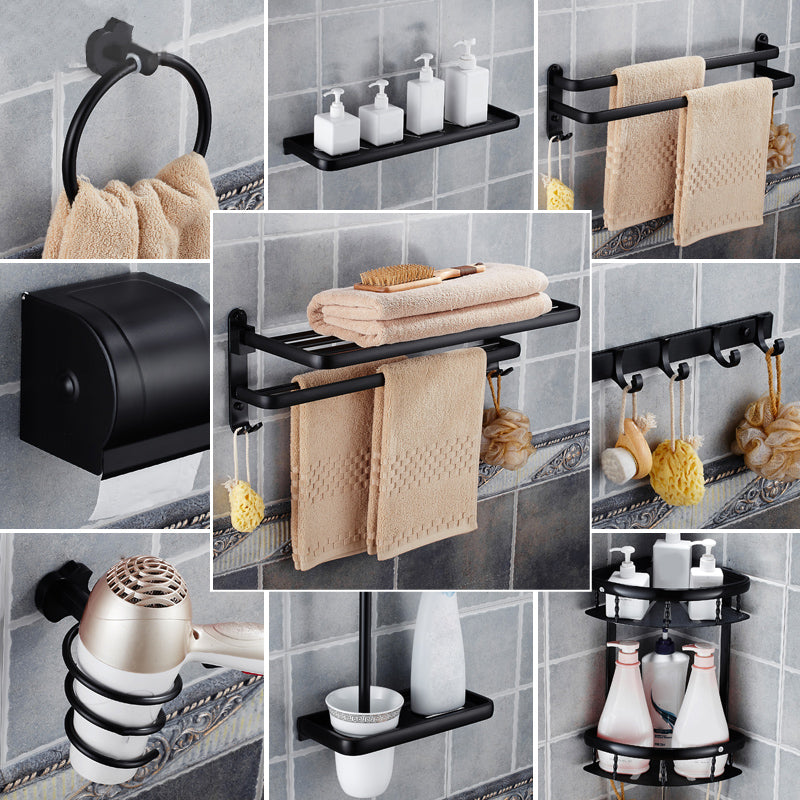 Avtoit | Modern Bathroom Accessories Hardware Set Black Accessories Hardware Set
