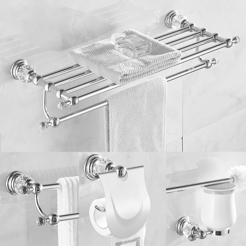 Avtoit | Modern Bathroom Accessories Hardware Set Silver Accessories Hardware Set