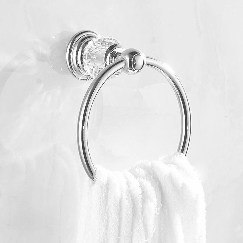 Avtoit | Modern Bathroom Accessories Hardware Set Silver Accessories Hardware Set