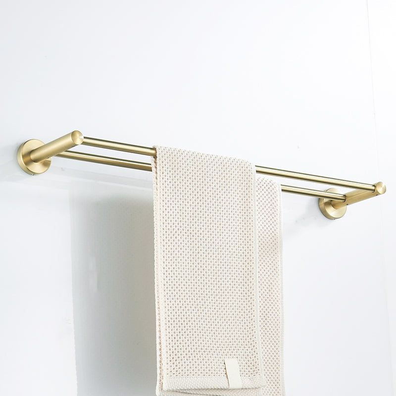 Avtoit | Traditional Brushed Brass Bathroom Accessories As Individual Piece Or In Set Made Of Metal