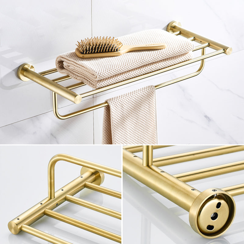 Avtoit | Traditional Brushed Brass Bathroom Accessories As Individual Piece Or In Set Made Of Metal