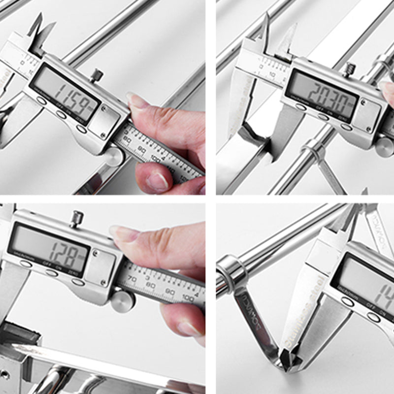 Avtoit | Contemporary Metal Bathroom Accessories Single Piece or as Set with Paper Holder