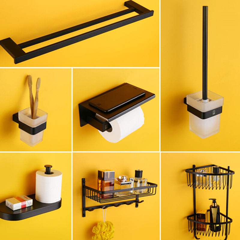 Avtoit | Modern Bathroom Accessories Hardware Set Black Bathroom Accessories Hardware Set