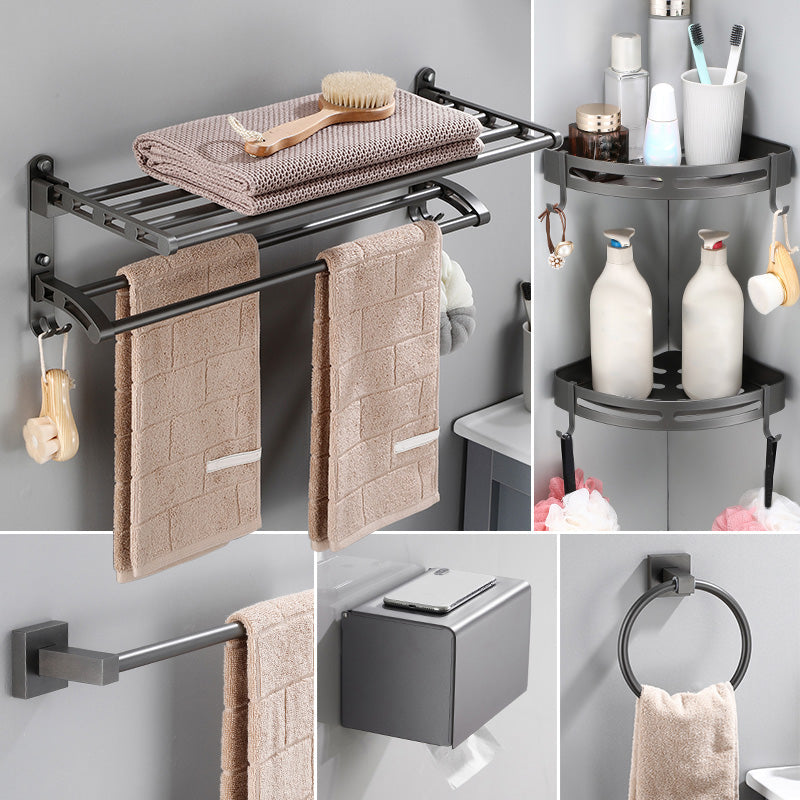 Avtoit | Modern Bathroom Accessories Hardware Set Gray Bathroom Hardware Set
