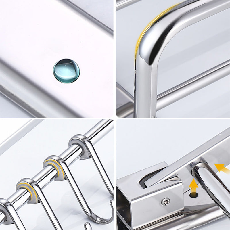 Avtoit | Silver Contemporary Bathroom Accessories As Individual Pieces Or As A Set