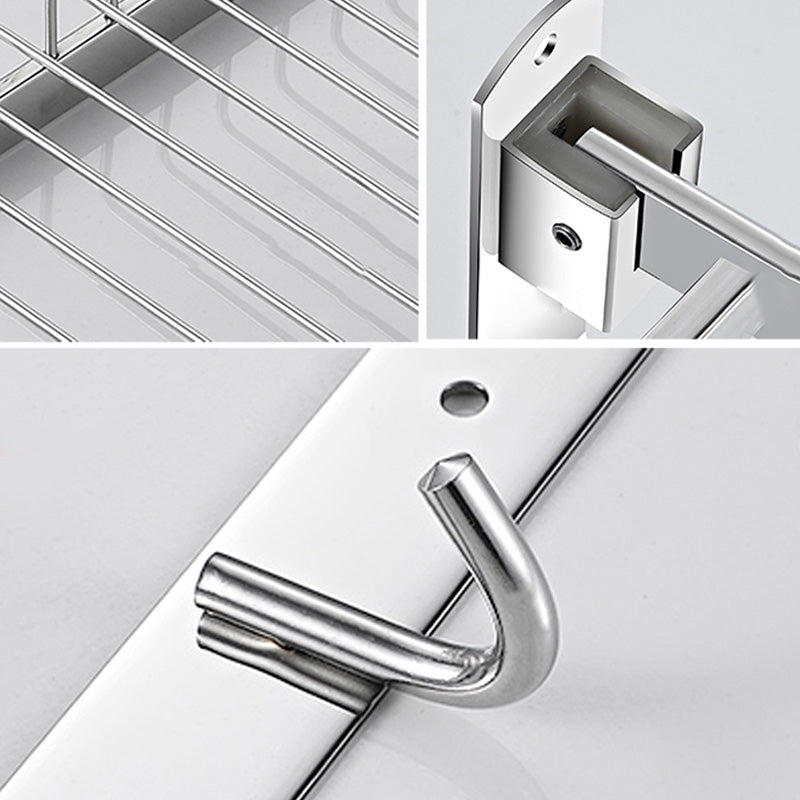 Avtoit | Modern Bathroom Accessories Hardware Set Silver Bathroom Hardware