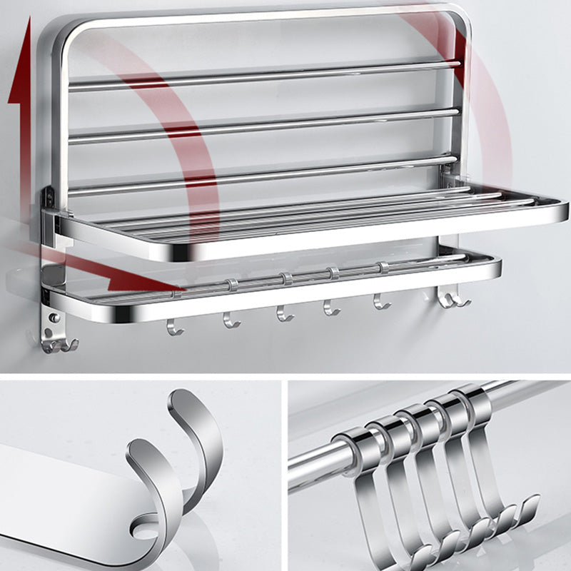 Avtoit | Modern Bathroom Accessories Hardware Set Silver Bathroom Hardware