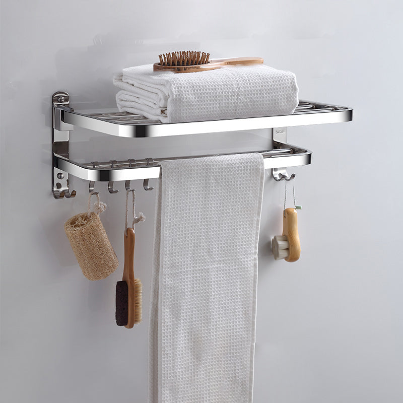 Avtoit | Modern Bathroom Accessories Hardware Set Silver Bathroom Hardware