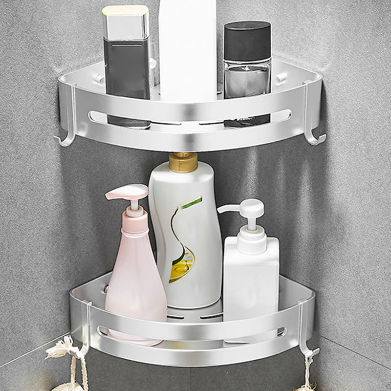 Avtoit | Contemporary Metal Bathroom Accessories Hardware Set with Bathroom Shelf