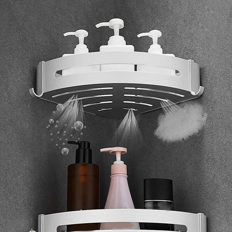 Avtoit | Contemporary Metal Bathroom Accessories Hardware Set with Bathroom Shelf