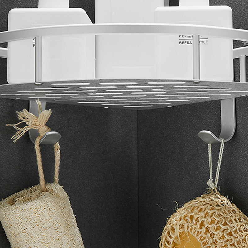 Avtoit | Contemporary Metal Bathroom Accessories Hardware Set with Bathroom Shelf