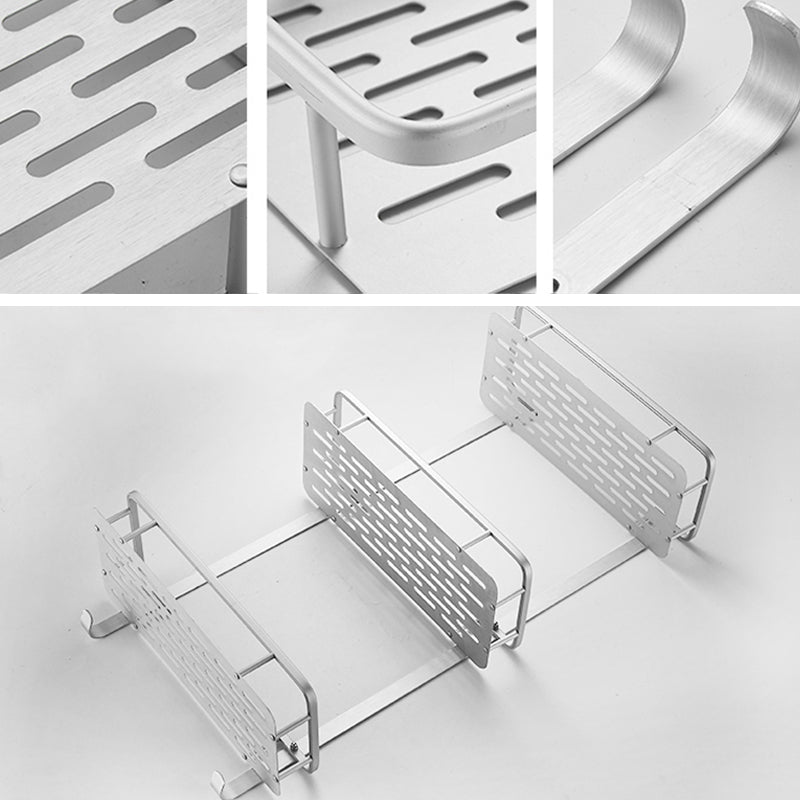 Avtoit | Contemporary Metal Bathroom Accessories Hardware Set with Bathroom Shelf