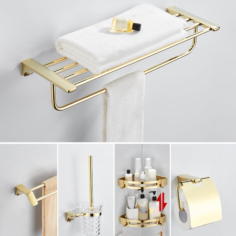 Avtoit | Modern Bathroom Accessory Mounting Kit Gold Bathroom Hardware