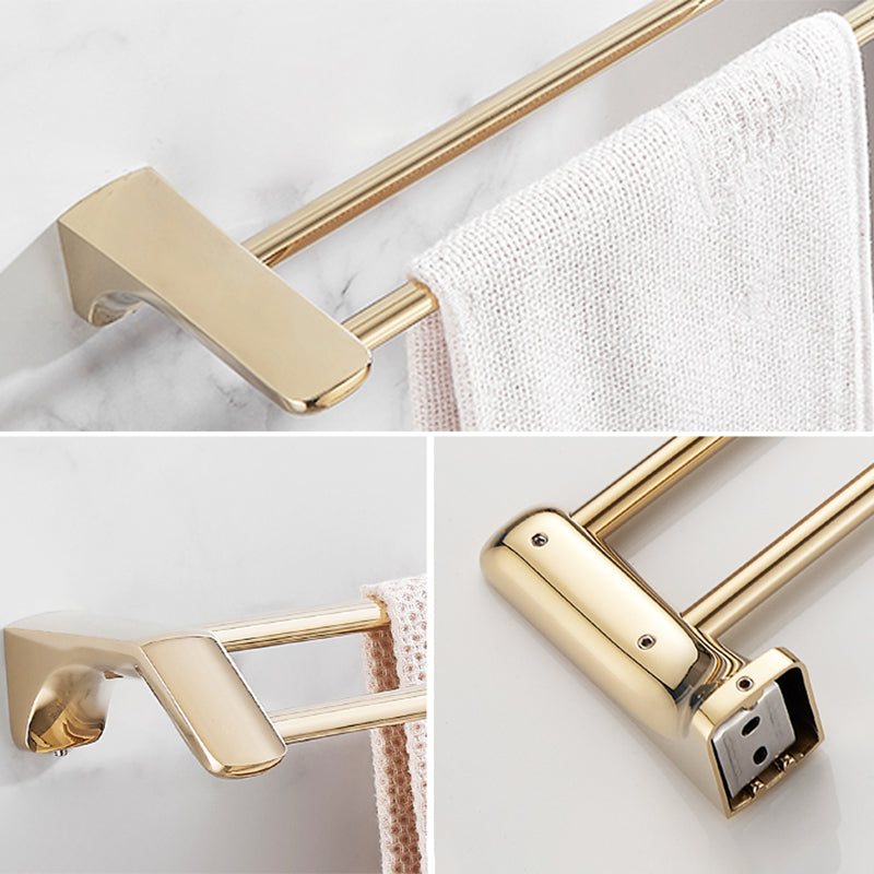 Avtoit | Modern Bathroom Accessory Mounting Kit Gold Bathroom Hardware