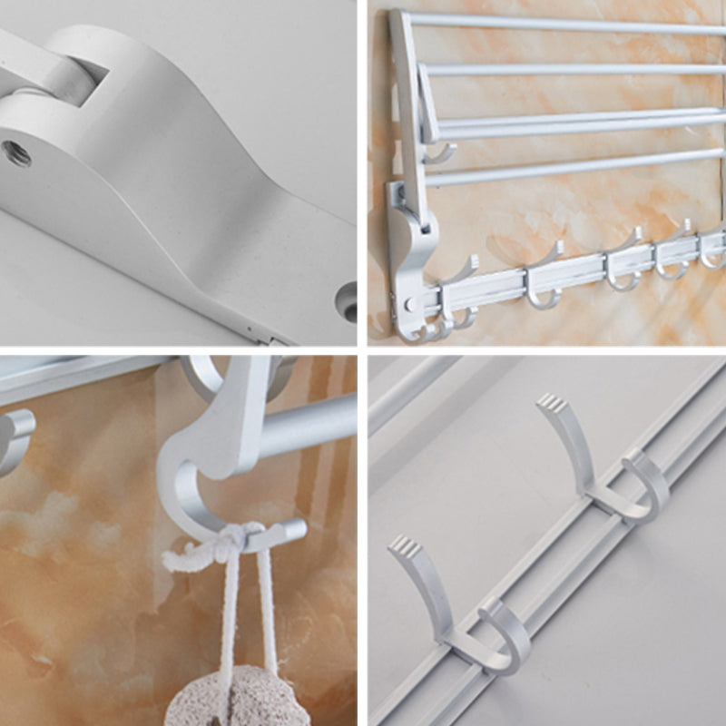 Avtoit | Modern Bathroom Accessories Hardware Set Silver Bathroom Accessories Kit