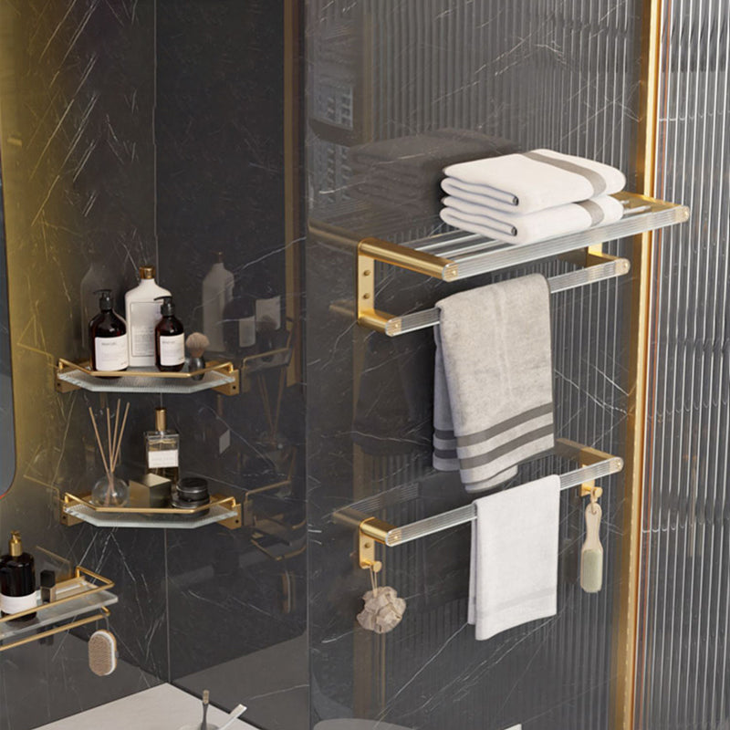 Avtoit | 6-piece Bathroom Set Aluminium and Acrylic Bathroom Accessories Hardware Set