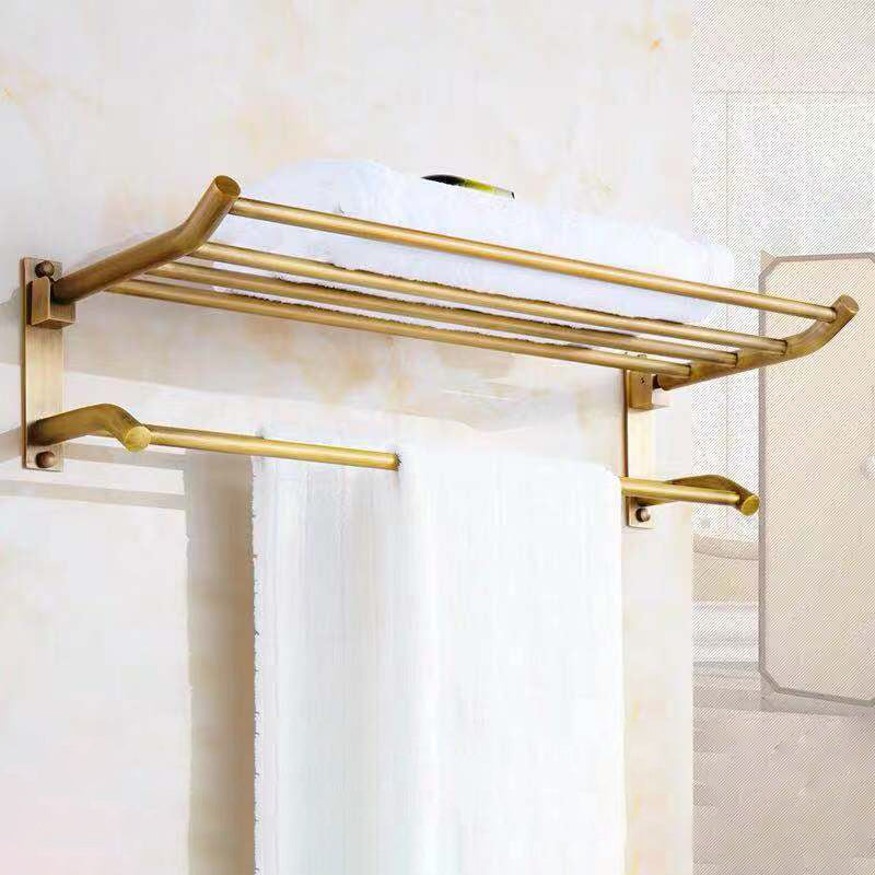 Avtoit | 4-piece traditional bathroom accessory set Gold Brass bathroom accessory hardware set