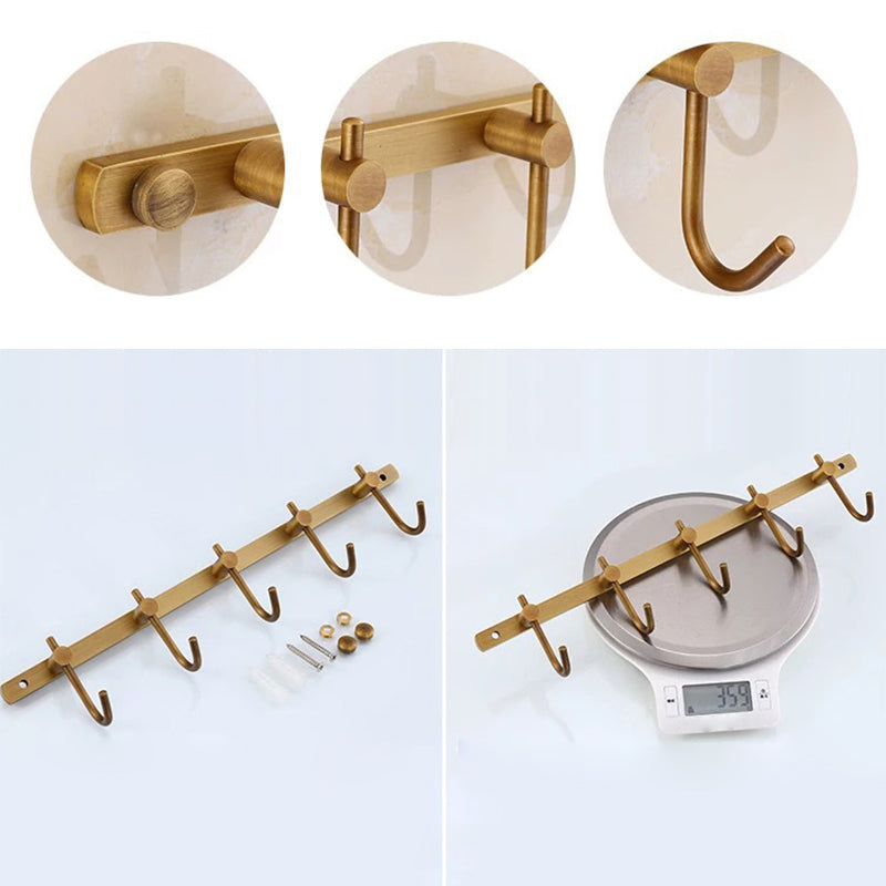 Avtoit | 4-piece traditional bathroom accessory set Gold Brass bathroom accessory hardware set