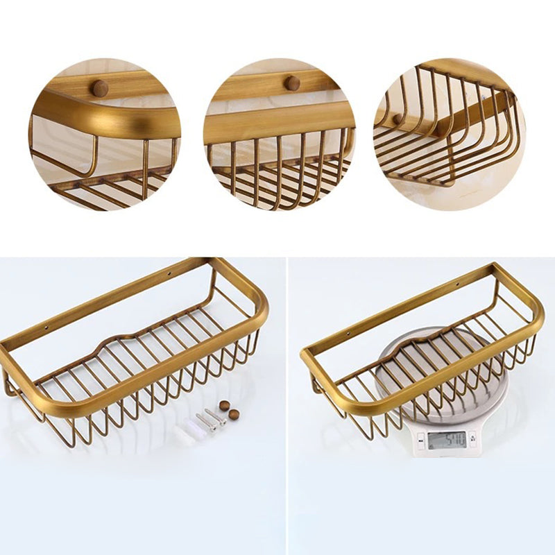 Avtoit | 4-piece traditional bathroom accessory set Gold Brass bathroom accessory hardware set