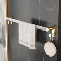 Avtoit | Metal and Acrylic Bathroom Accessory Set Transparent Bathroom Accessories