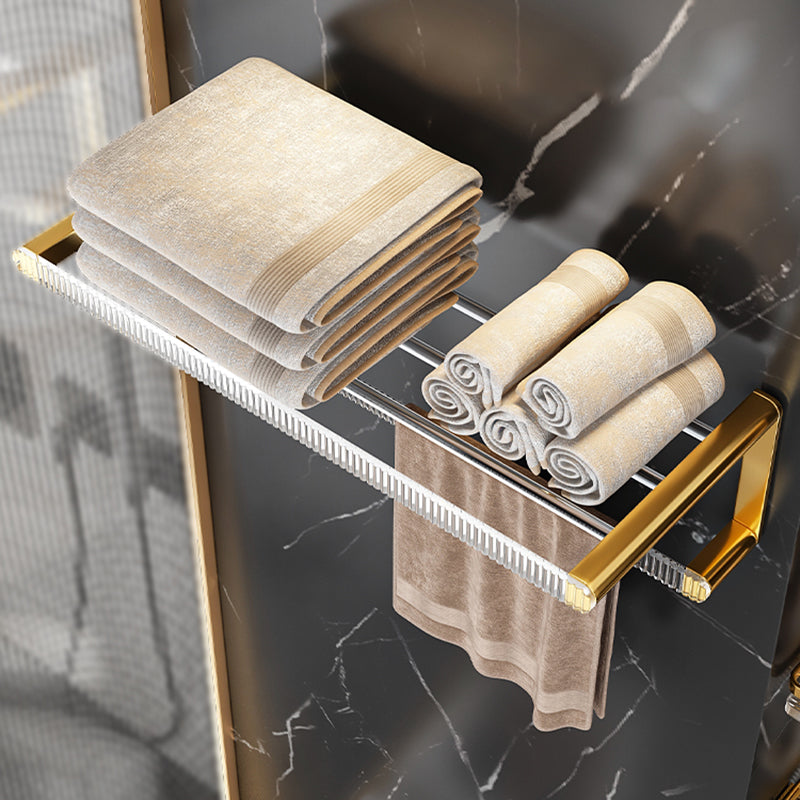 Avtoit | Metal and Acrylic Bathroom Accessory Set Transparent Bathroom Accessories