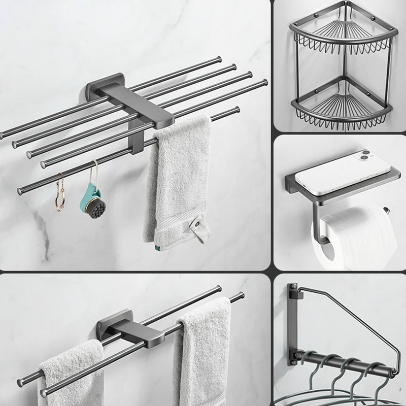 Avtoit | Modern Silver Bathroom Accessories As Individual Piece Or In Set With Towel Bar