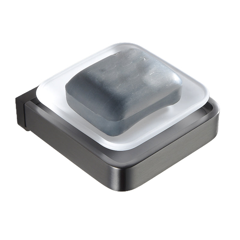 Avtoit | Gray metal modern bathroom accessories as a single item or as a set