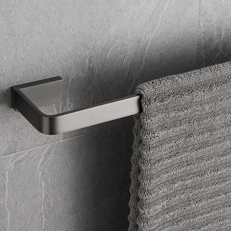 Avtoit | Gray metal modern bathroom accessories as a single item or as a set