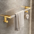 Avtoit | Modern Golden Bathroom Accessories Single Piece or in Set with Bathroom Shelf