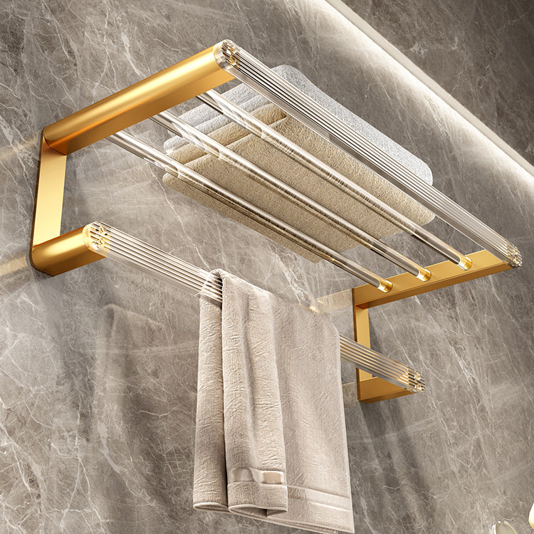 Avtoit | Modern Golden Bathroom Accessories Single Piece or in Set with Bathroom Shelf