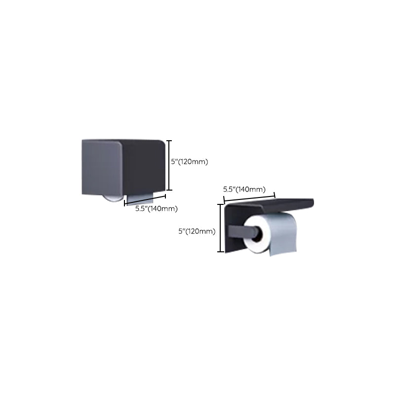 Avtoit | Gray Accessory Hardware Set Modern Bathroom Accessory Hardware Set