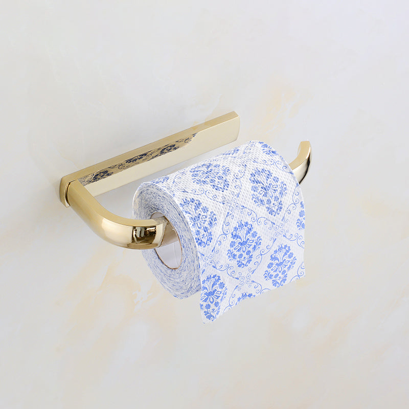 Avtoit | Chrome/Gold Bathroom Accessory Set Modern Metal Bathroom Hardware Set