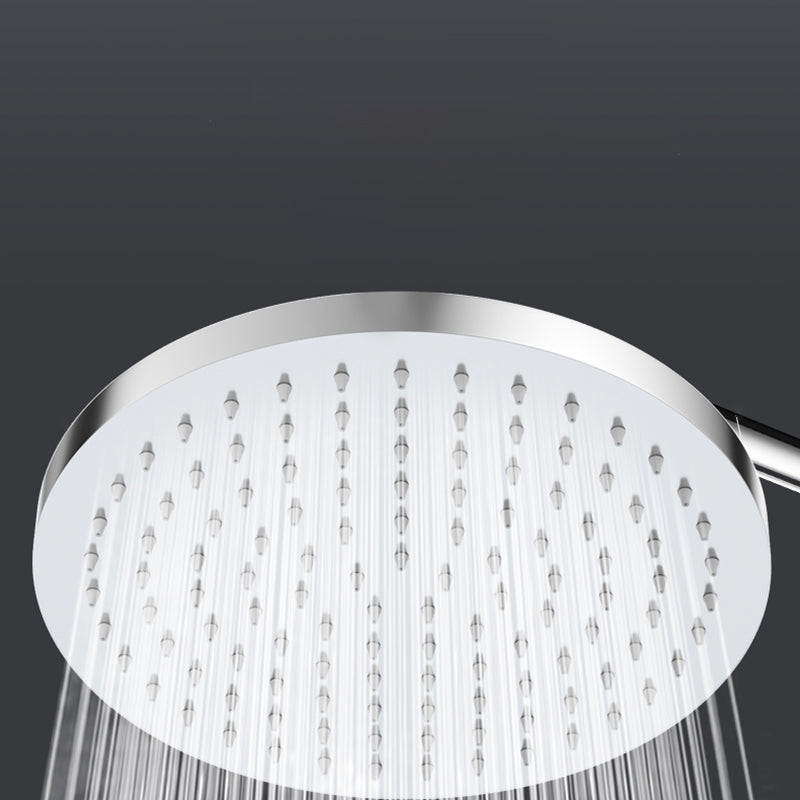Avtoit | Metal Shower Combo Contemporary Fixed Shower Head with Round and Rectangular Shape