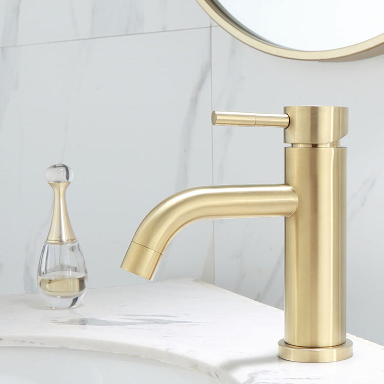 Avtoit | Deck Mounted Roman Tub Faucet Low Arc Tub Faucet Set in Gold