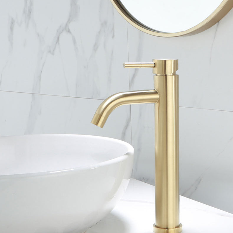 Avtoit | Deck Mounted Roman Tub Faucet Low Arc Tub Faucet Set in Gold