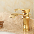 Avtoit | Wall-mounted Copper Roman Bath Faucet Low Arc Roman Bath Faucet Set with Jade