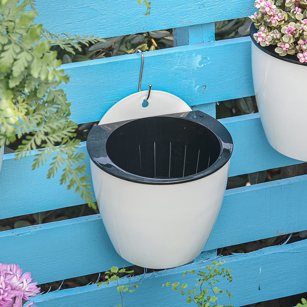 Avtoit | Self-watering hanging plant pot – Modern flower pot for wall mounting