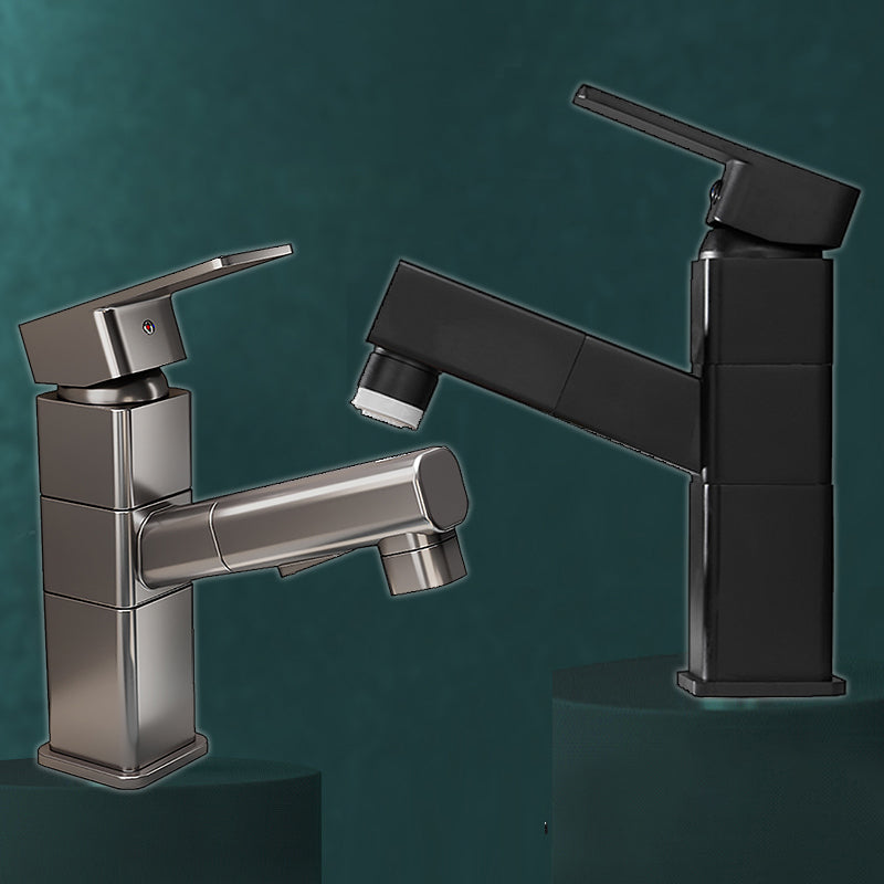 Avtoit | Contemporary bathroom sink faucet single-handle swivel spout sink faucet