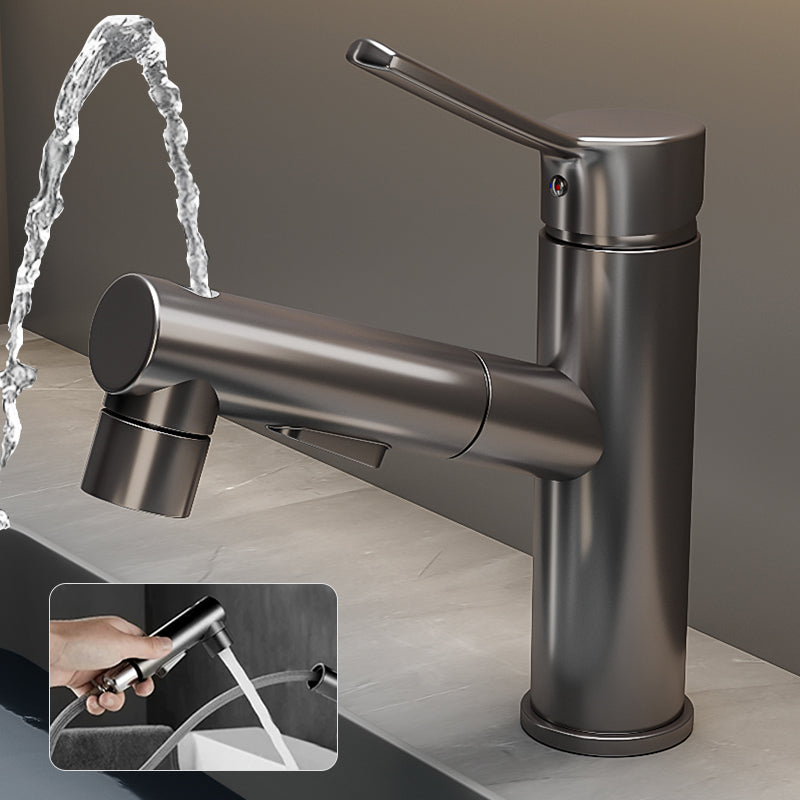 Avtoit | Contemporary bathroom sink faucet single-handle swivel spout sink faucet