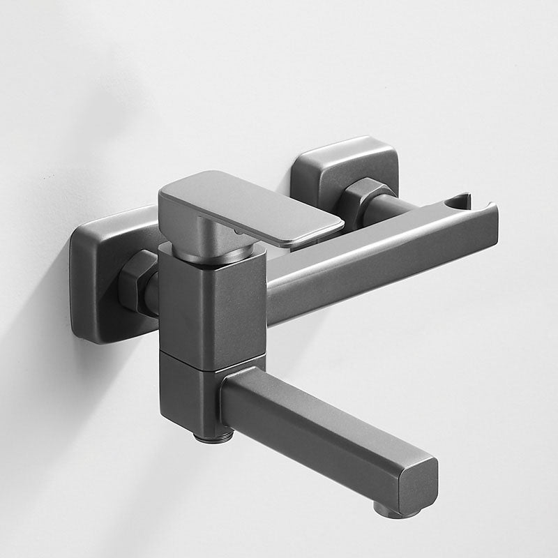 Avtoit | Modern Bathtub Faucet Copper with Handheld Shower Wall-Mounted Bathtub Filler