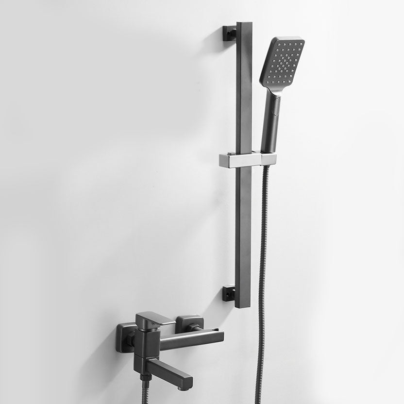 Avtoit | Modern Bathtub Faucet Copper with Handheld Shower Wall-Mounted Bathtub Filler