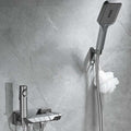 Avtoit | Push-button shower system wall mounting hand shower square shower system with shower hose
