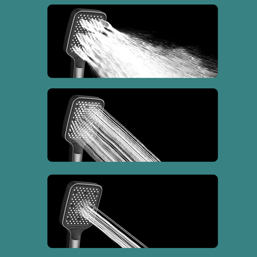 Avtoit | Push-button shower system wall mounting hand shower square shower system with shower hose
