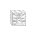 Avtoit | Modern Tin Back Wall Panel Smooth Upholstered Wall Ceiling in Black and White