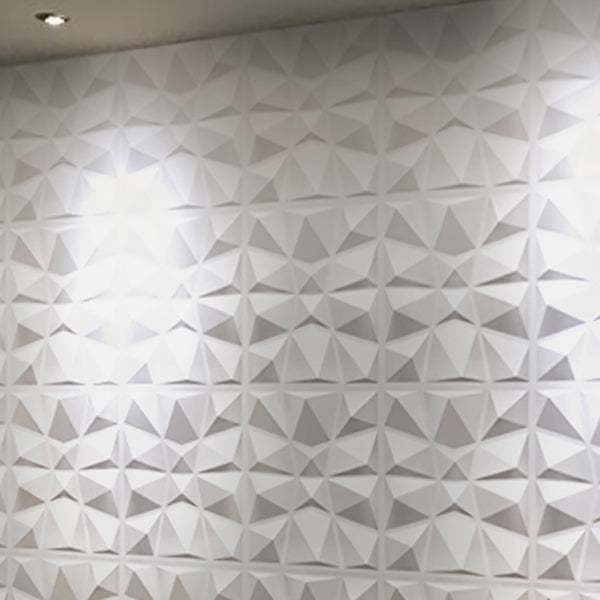 Avtoit | Modern Tin Back Wall Panel Smooth Upholstered Wall Ceiling in Black and White